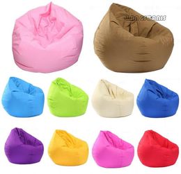 Chair Covers Creative Portable Lazy Bean Bag Cover Adults Sitting Couch Sofas Game Seat Lounge Dust Protector Ottoman Seats Single1125600