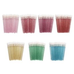 Disposable Crystal Lip Brush Women Accessories Whole Gloss Wands Applicator Eyelash Extension Supplies Make Up Tool Fashion4189864