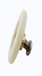 28mm nylon shower room pulley glass sliding door roller hanging round wheel household hardware part furniture9236216