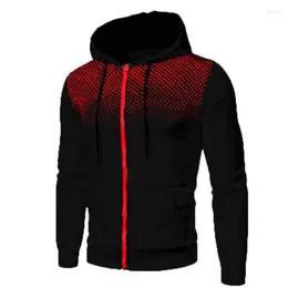 Men's Hoodies 2024 Autumn/Winter Fashion Casual Cardigan Hooded Hoodie Youth Coat Trend