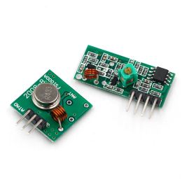 NEW 315 433 Mhz 315Mhz 433Mhz RF Transmitter And Receiver Link Kit forArduino Wireless Remote Control Module Voltage Module BoardforArduino Wireless Module