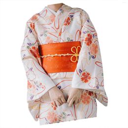 Ethnic Clothing Women's Japanese Kimono Long Robe Costume Loungewear Lightweight