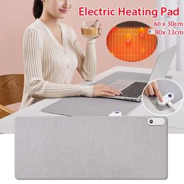 Carpets 80x33cm Heat Mat Waterproof Cotton Display Temperature Heating Mouse Pad Keep Warm Hand Table Office Desk Winter