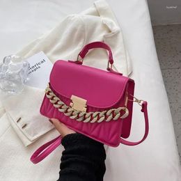 Suitcases HLTN05 Designer Shoulder Bag Fashion Chain Crossbody Bags For Women Brand Ladies Handbags And Purses