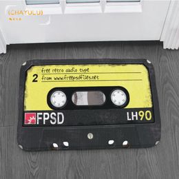 Carpets Music Tape Soft Carpet Funny Non-Slip Bathroom Entrance Doormat Kitchen Living Room Bedroom Decor Floor Mat Children Rugs