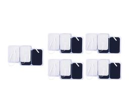 20Pcs Electrode Pads 2mm Plug Gel Patch for Tens Acupuncture Electrotherapy EMS Massager Stimulator Slimming Devic8746492