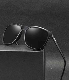 ZXWLYXGX Brand Design Polarised Sunglasses Driver Shades Male Retro Vintage Sun Glasses Men Spuare Mirror UV400 9416035