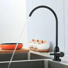 Kitchen Faucets Matte Black Direct Drinking G1/2" Tainless Steel Tap For Anti-Osmosis Purifier Water And Sink Faucet