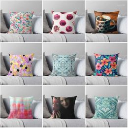 Pillow Graffiti Painting Home Decor Pillowcase Polyester Sofa Car Throw Square Cover 40 45 50 60cm