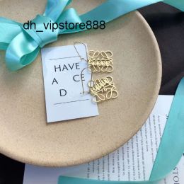 Charm top Charm Designer Letter Drop Earrings Luxury Love Jewellery Charm Classic Gold Ear Pendant Plated New Engagement Travel highqualit