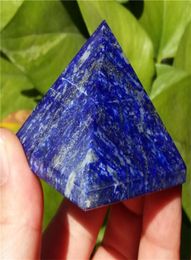 Home Decor Natural Crystal HandWork Crystal Pyramid Whole Natural Lapis Lazuli Gemstone Crystal Pyramid Point Healing Afghani7547593