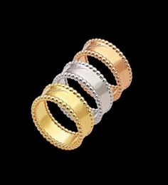 Arabic Pattern Signature 14K 18K Rose Gold Silver Plated Clover Ring High Qutaily Making Jewelry Luxuious Imitation Fashion Design9168966