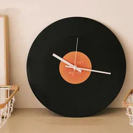 Wall Clocks Silent Clock Modern Design Music Theme Classic Watch With Bracket Art Home Decor Gifts For Musician