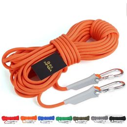 Professional climbing outdoor hiking accessories floating rope with a diameter of 10mm high-strength rope safety rope 240509