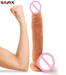 IGRARK Super Long Big Huge dildo 118 Inch 30cm anal dildo Sex Toys For Woman Penis Realistic Giant Dildo Suction Cup Dildos 210407216058