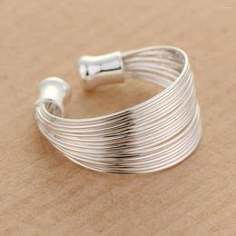 Cluster Rings GY-AR267 Selling Silver Plated For Women&men's Adjustable Color Jewellery Fashion Jewelry Multi-thread