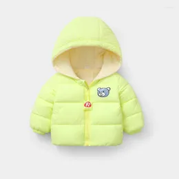 Down Coat Boy Cotton 2024 Winter Children Style Jacket Cotton-padded Clothes Baby Male Female