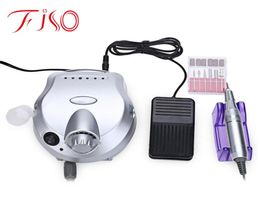 Professional Nail Art Equipment Low Noise and Vibration Electric Nail Art Polisher File Drill Manicure Pedicure Machine1244064