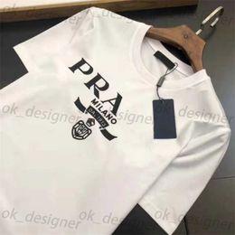 Designer Tees Casual Female Loose Tshirt with Letters Print Short Sleeves Tops for Mens and Womens Summer Couples T Shirt Plus Size S-4XL