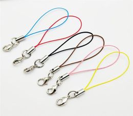 500pcs Lanyard Lariat Strap Cords Lobster Clasp Rope Keychains Hooks Mobile Set Charms Keyring Bag Accessories Key Ring6454584