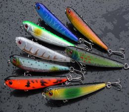 30pcLot Pencil Fishing Lure 4 Top Water Dogs Hard Lures Baits Wobbler 86g85cm3983809