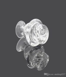 smoking accessories Quartz Banger Cyclone riptide Carb Cap Dome with spinning air hole For Less 30mm Terp Pearl Bangers Nail Bubbl3428938
