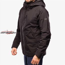 Waterproof Shell Jackets Breathable Windproof Hooded Jacket Domestic Spot New Ralle Is Cotton Jacket Men Assist Suit Detachable Hat SF7K