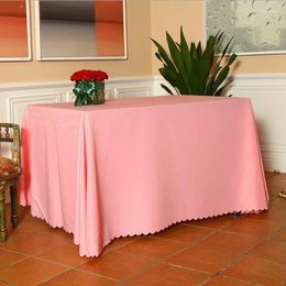 Table Cloth Thickening Of Pure Colour Tablecloth Rectangular Set Fabric_Kng2506