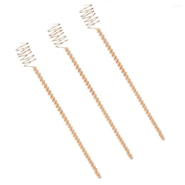 Garden Decorations 3 Pcs Electroculture Plant Stakes Antenna Gardening Copper Wire For Planting Vegetable Winding Tool And