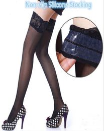 Sheer 10 Top pecs Lace Sexy Womens Nonslip Silicone Stocking Band Stay Up Thigh High Stockings Pantyhose lingeXHIG305198985