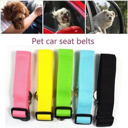 Dog Carrier Adjustable Pet Car Safety Seat Belt Restraint Travel Leash
