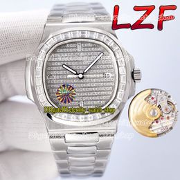 eternity Watches LZF Bests version Cal 324 S C LZCal 324 Automatic Iced Out T Diamond inlay Bezel 5711 Diamonds Dial 5719 Mens Watch Sp 274k