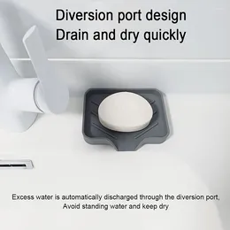Liquid Soap Dispenser Kitchen Sink Sponge Holder Silicone Dish Bar Self Draining Anti-slip Storage Rack Bathroom Supplies
