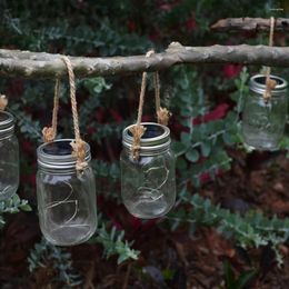 Storage Bottles 6 Pcs Mason Jar Handle Metal Burlap Hangers Decorative Hooks Tool Wire Handles Foe Can Stainless Steel