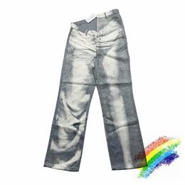 Men's Pants Tie-dyed Human Striped Gradient Sweatpants Jogger Men Women 1 Best Quality Drawstring Cargo Trousers H240508