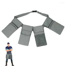 Storage Bags Garden Tool Belt Pouch Utility Apron With Detachable Waterproof 4 Pockets For Men Gardeners