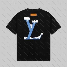 Designer Luxury Men's T-Shirt Summer Lvse T Shirt High Quality Tees Tops For Mens Womens 3D Letters Monogrammed Lvlies T-Shirts Shirts Asian Size S-3Xl 334