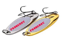 5pcs Oblique Cut Sequins Bait 3g60g Metal Spoon VIB Fishing Lures GoldSilver Hard Baits Fish Tackle Kits8358438