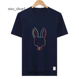 Psychol Bunny Summer Casual T Shirt Mens Womens Skeleton Rabbit 2024 New Design Multi Style Men Shirt Fashion Physcho Bunny Shirt Couple Short Sleeve Size M-3xl 1561