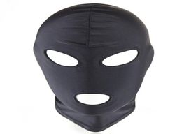 Bdsm Elastic Open 3 Holes Hood Mask Headgear Bondage Slave In Adult Games For CouplesErotic Sex Products Toys For Women And Men2085662