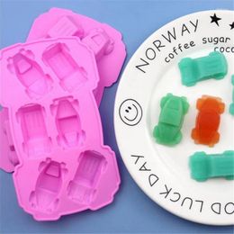 Baking Moulds Various Cartoon Car Modeling Silicone Mold Chocolate Muffin Ice Pan Soap Pastry Bakeware Kitchen Cake Decorating Tools