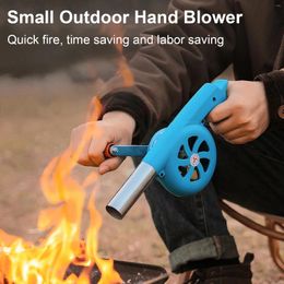 Tools Hand Crank BBQ Fan Portable Barbecue Air Blower Outdoor Cooking Picnic Bellows For Camping Hiking Stove Grill Accessories