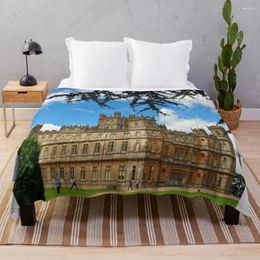 Blankets Highclere Castle England UK Throw Blanket For Sofa Stuffeds