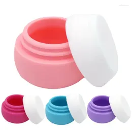 Storage Bottles Silicone 20ML Cream Bottle Travel Sunscreen 4pcs Packing With Lid Business