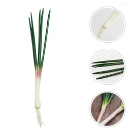 Decorative Flowers Simulated Onion Model Simulation Fake Vegetable Models Realistic Scallions Green Onions