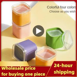 Baking Moulds Portable Ice-making Box Widening Design Tray Storage Kitchen Tools Accessories Outdoor Molds
