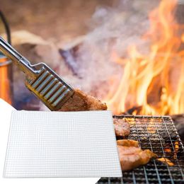 Tools 1pc BBQ Grate Mesh Net Grill Grid For Japanese Korean And Accessories Camping Field Trips
