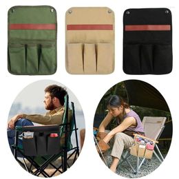 Storage Bags Armrest Hanging Bag Chair Outdoor Side Multi-functional Placement StorageBagCampingSupplies