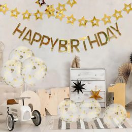 Party Decoration 11pcs Set For Birthday Streamers Decorations Happy Personalised Banner