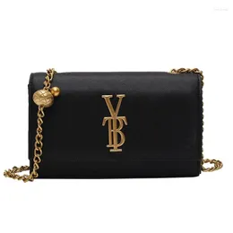 Shoulder Bags Women's 2024 Korean Version Of The All-match Messenger Bag Ladies One-shoulder Chain Small Square